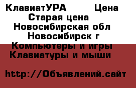 КлавиатУРА WIFI › Цена ­ 800 › Старая цена ­ 1 490 - Новосибирская обл., Новосибирск г. Компьютеры и игры » Клавиатуры и мыши   